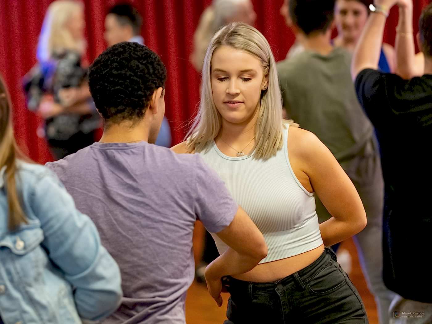 Dancers at the Annerley studio